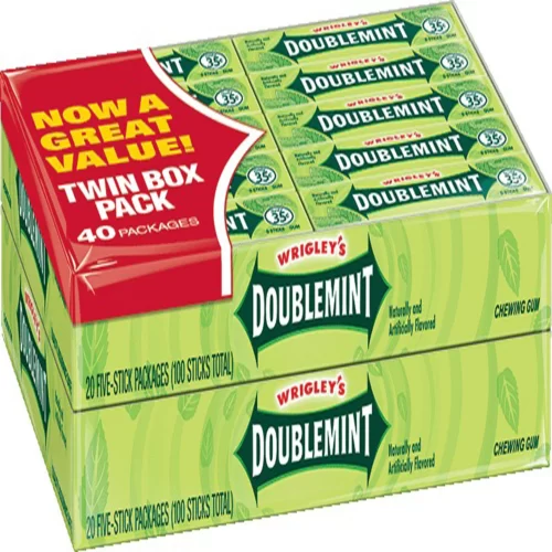 Chiclets doublemint menta