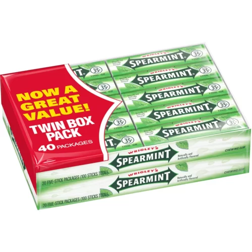 Chiclets spearmint hierbabuena