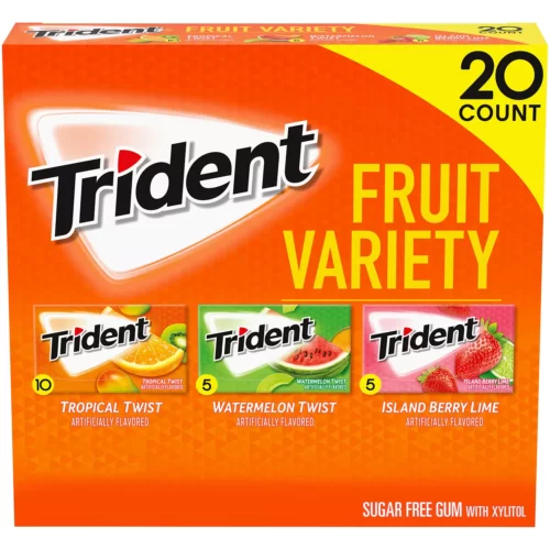 Chiclets trident surtido